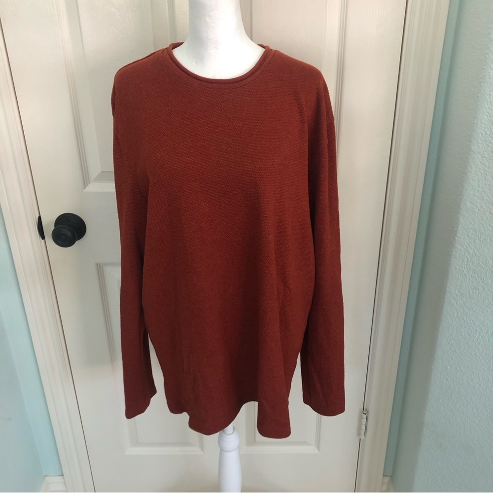 Zara Oversized Orange Sweater